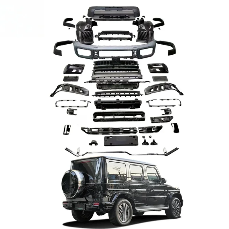 Custom Fit Wide Body Kit Bumper Exterior Upgrade Sport Style Universal Fit Car Auto Guard