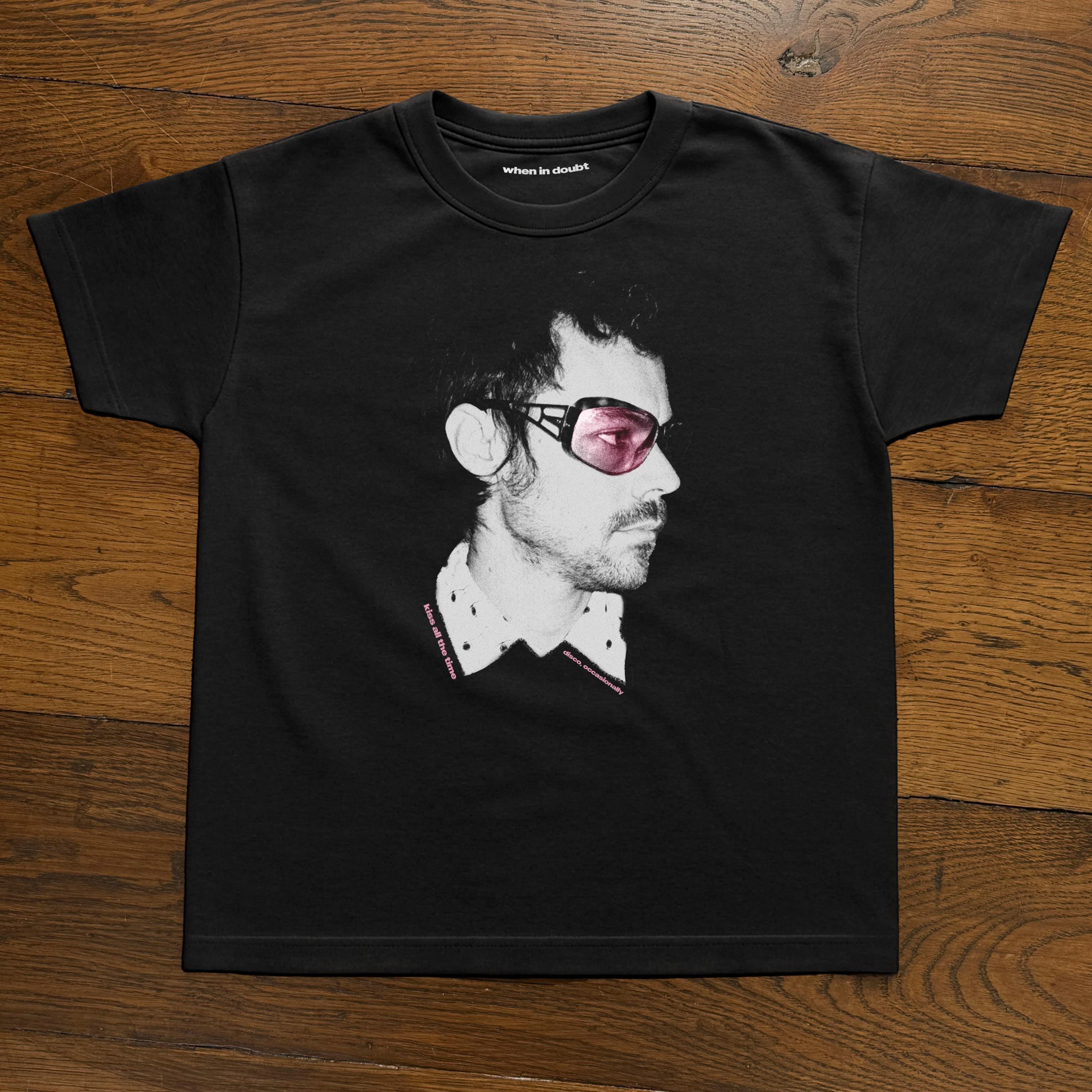 Summer Harry Styles Graphic Baby Tee, HS New Tour New Album Kiss All The Time Graphic T Shirt, Y2K Concert Crop Top
