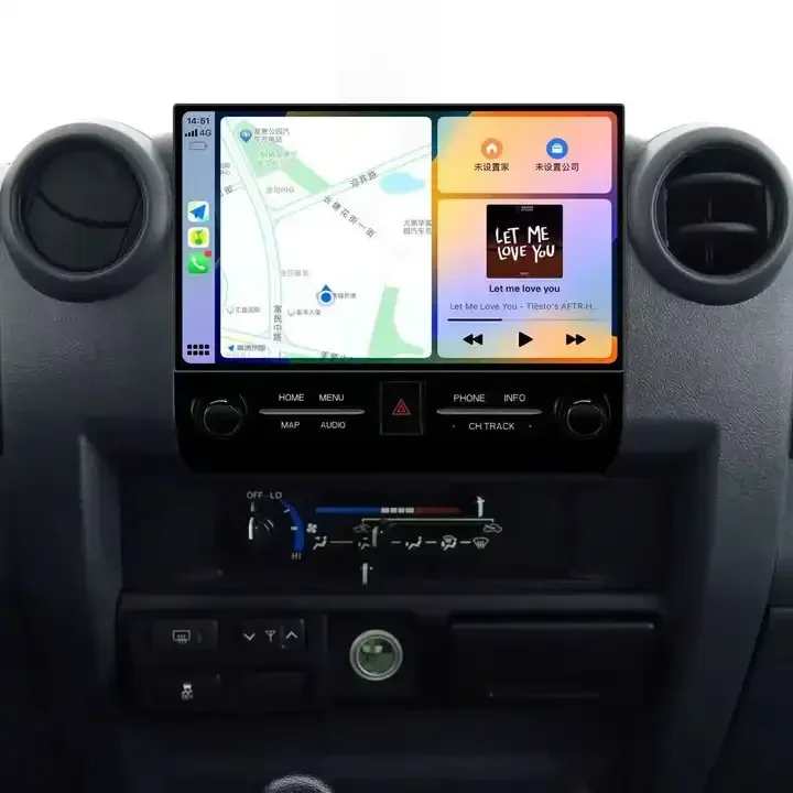 Best Selling Maictop 10.2 Inch Android Car Player Car Player Radio Screen for Land Cruiser 70 Series LC70 LC75 LC76 LC79 LC78