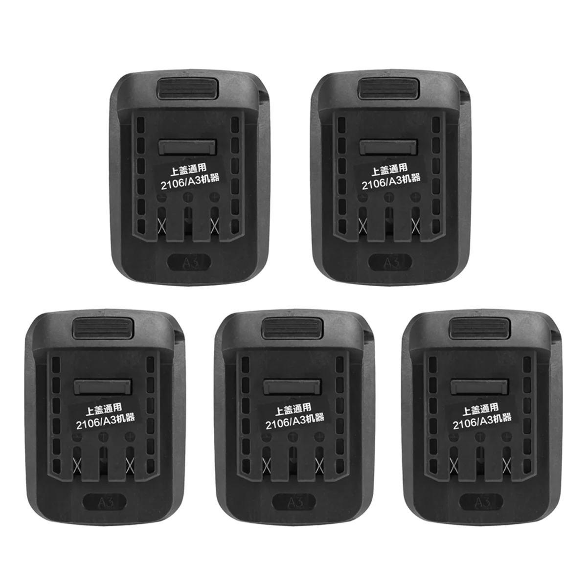 

5Pcs MTB18DYL Adapter for 18V Li-Ion Battery BL1830 HongSong JiangMi on for 21V Lithium Electric Tool