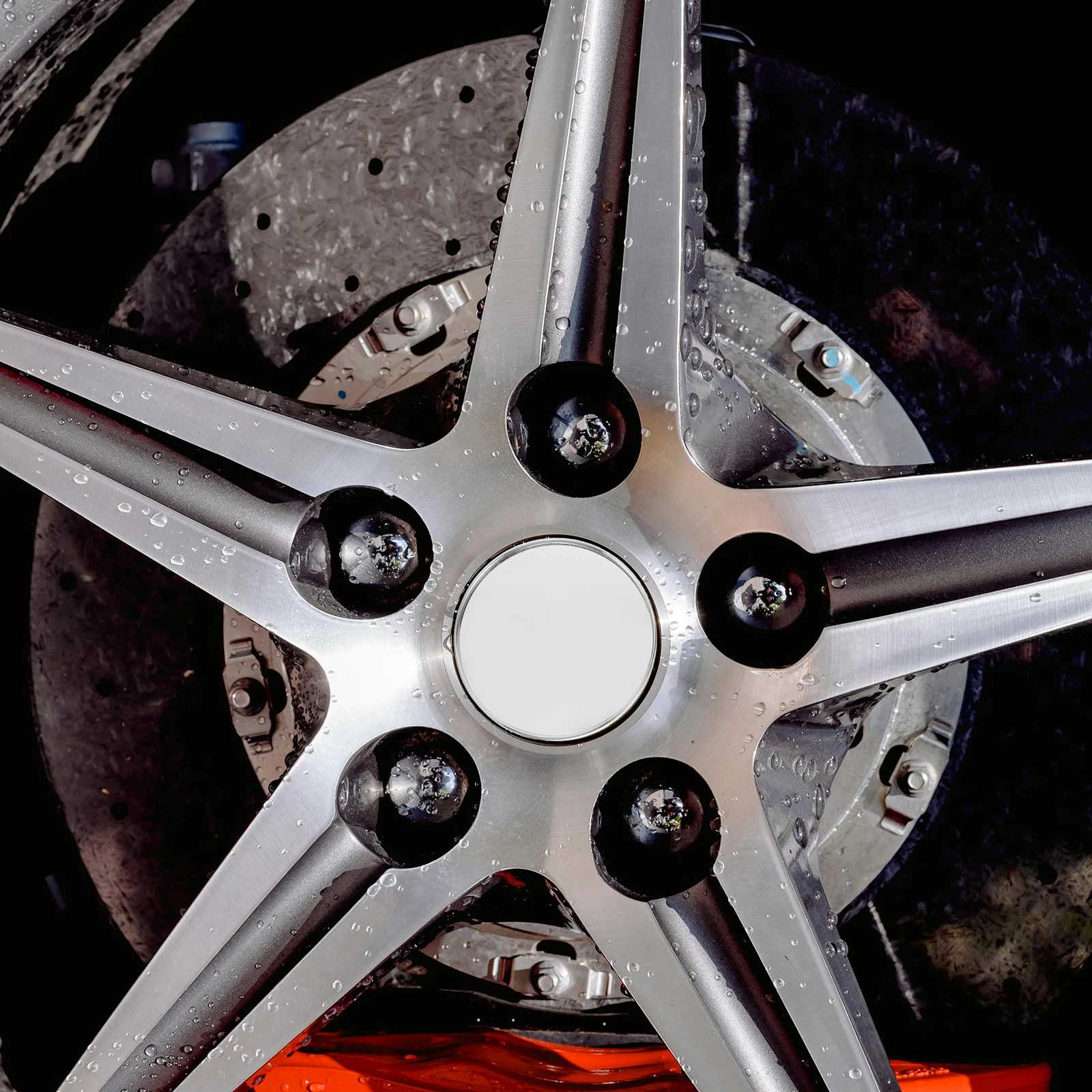 

4pcs Car Rim Hub Center Caps 68MM Outer 63MM Inner Silver Abs Material Modified Wheel Covers Protective Function Easy