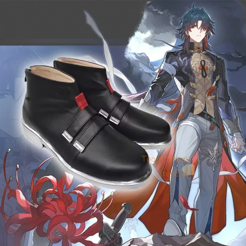 Honkai Star Rail Blade Cosplay Schuhe Comic Anime Spiel Rollenspiel für Con Party Halloween Cosplay Kostüm Prop Schuhe