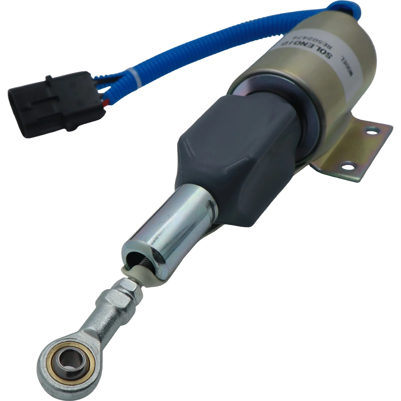 24V Fuel Shutoff Solenoid RE516083 Compatible for JHONE DEERE 120 160LC 230LC 230LCR 270LC Excavator