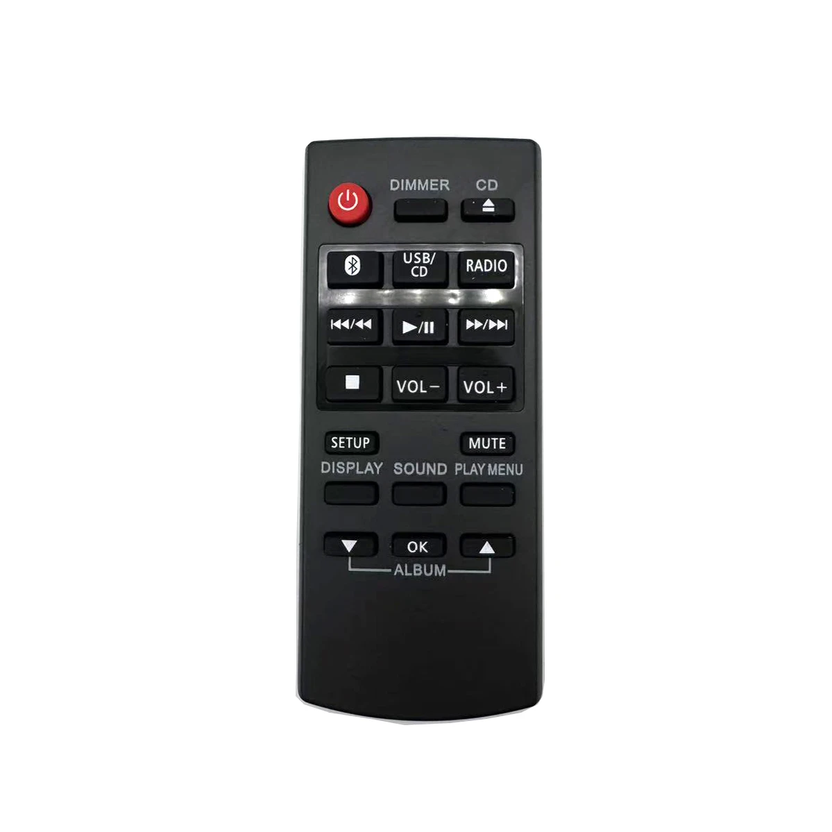 N2QAYB000984 Remote Control For Panasonic CD Audio System N2QAYB000944 SA-PM250 SC-PM250 SC-PM600 SC-UX104 SC-HC200 SB-UX100