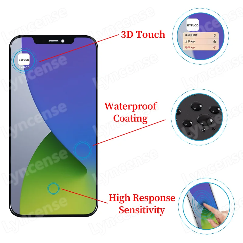 OLED LCD Para iPhone 11 Display Touch Digitizer Para iPhone 11 Pro Max LCD 11 Pro Screen Buena Calidad Precio Screen Replacement Part 2
