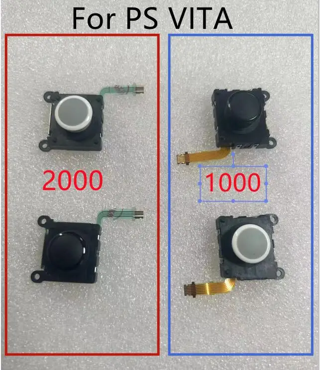 Original Replacement For Psv PSVITA 1000 3D Analog Joystick Button For PSV2000 PS VITA 1000 2000