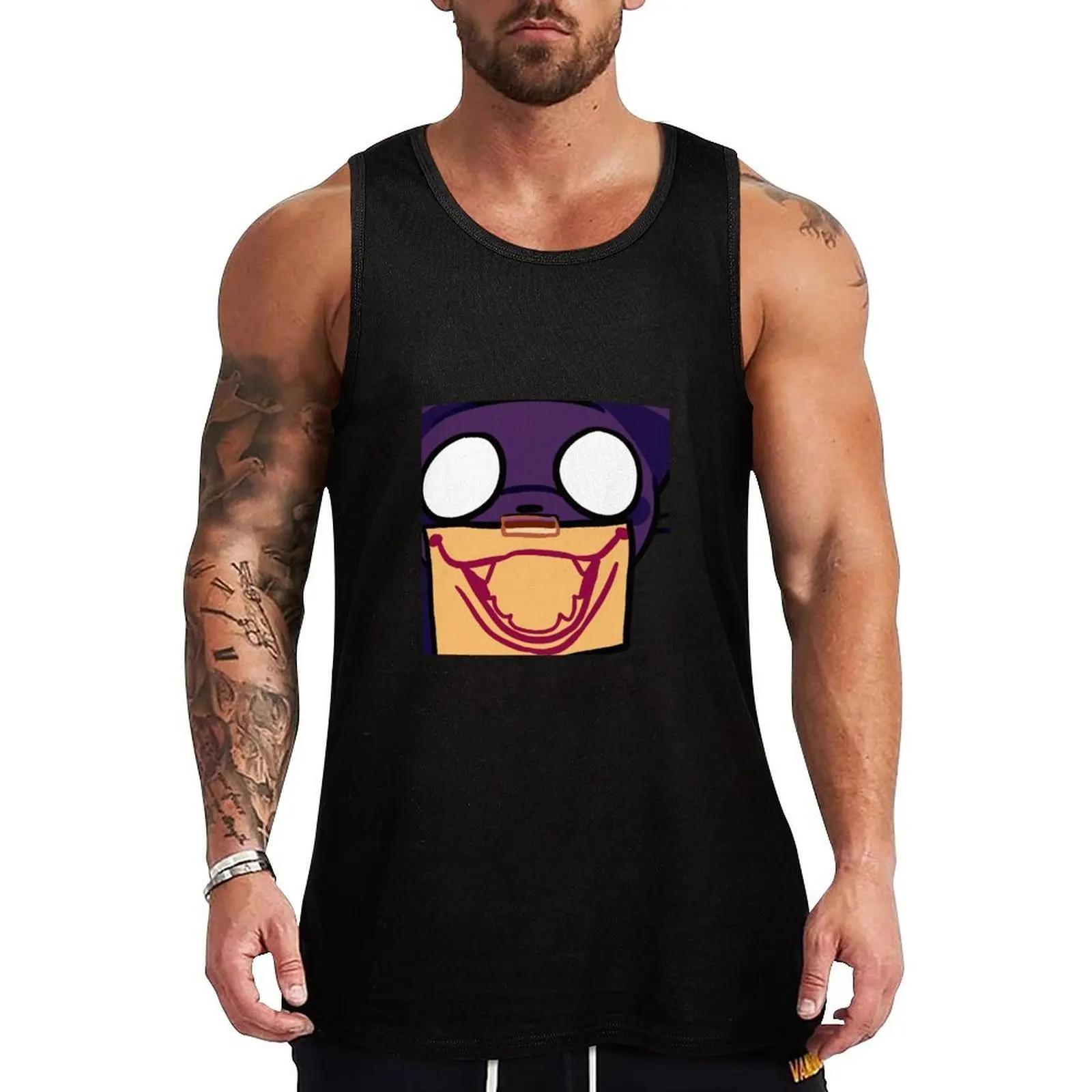 

Spearmaster of Joy Tank Top summer clothes for men t shirts Men's gym t-shirt