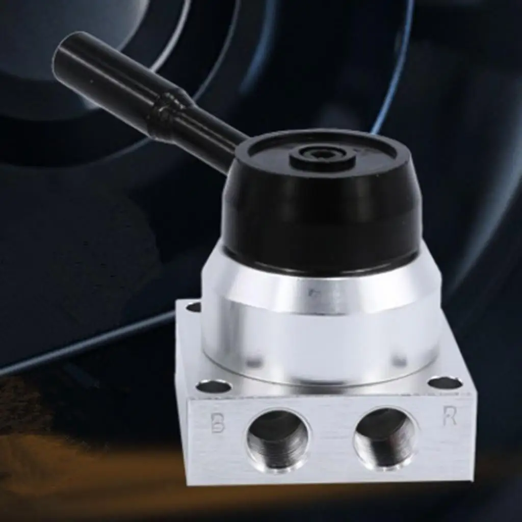 K34 Series Hand Control Valve Panel Bottom Mounting Aluminum Rotary Valve for Industrial Use