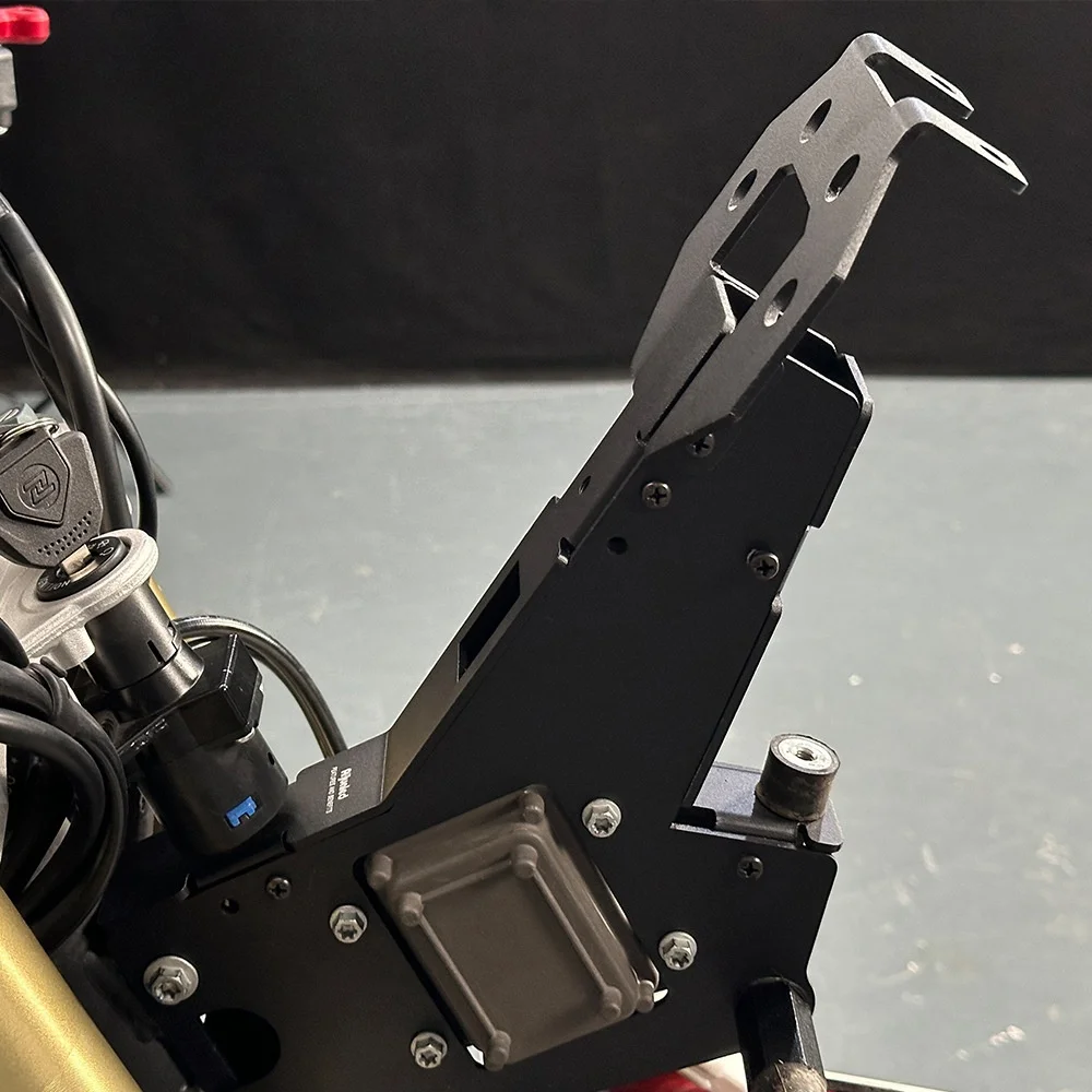 Motorcycle Headlight Front Seat Bracket Head Cover Navigation Bracket Ball Head For KOVE 450 Rally 2023-2024