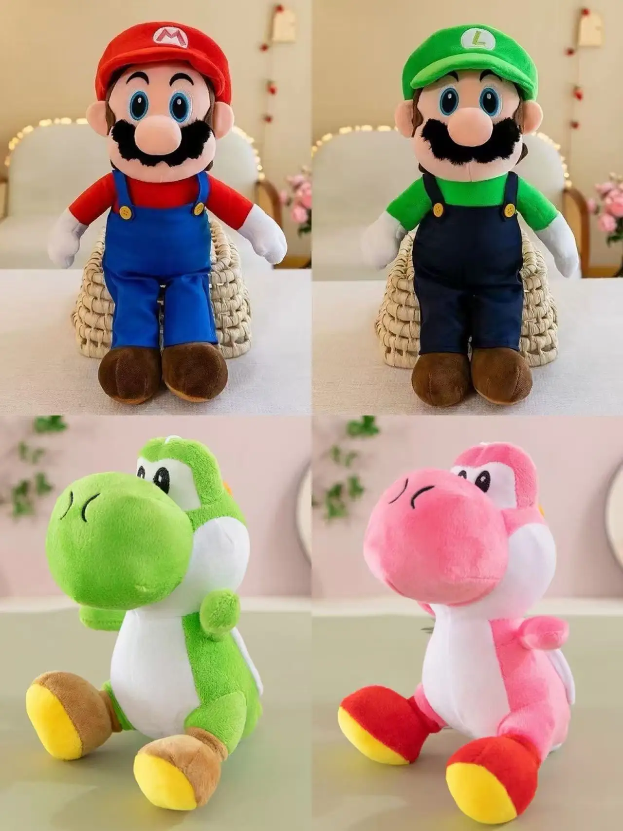 Super Marios New Cute Bros Yoshi Plush Toys Doll Yoshi Dragon Plush Soft Stuffed Animals Toys Birthday Gifts