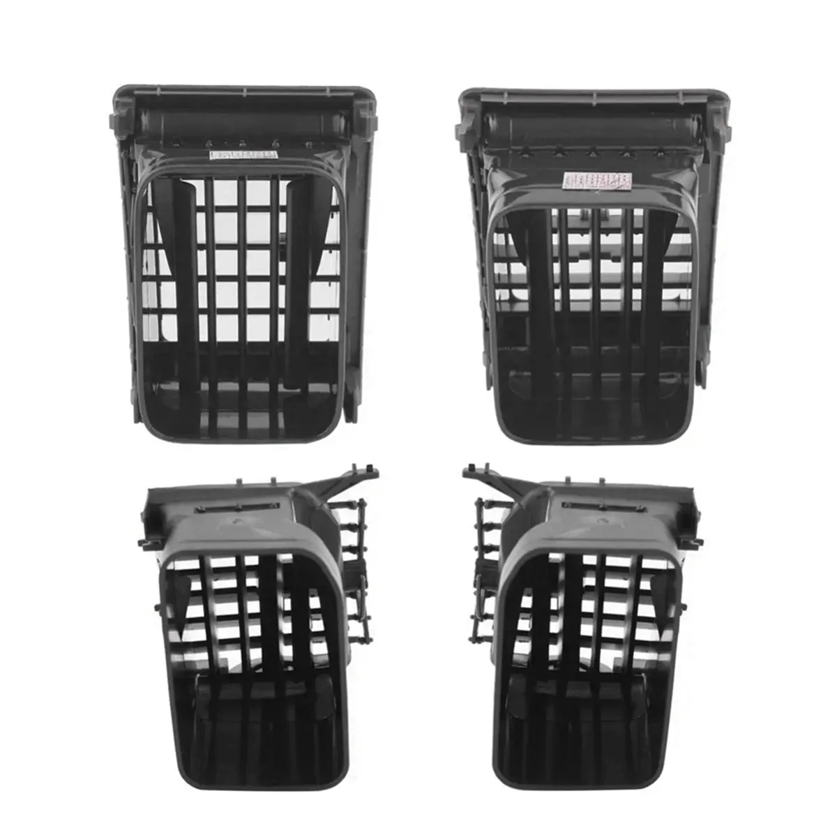 1 세트 인테리어 에어컨 그릴 A/C 벤트 그릴 Toyota Hilux Kun SR5 UTE 2005-2015 Fortuner 액세서리-L49A