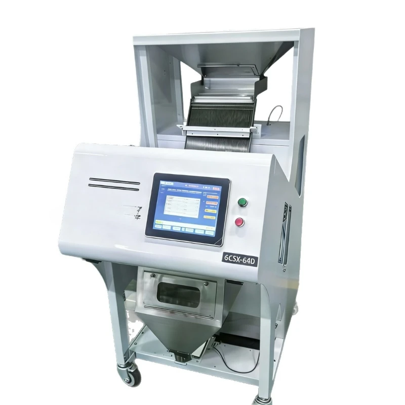 AI intelligent color sorter automatically picks yellow leaves and stems and leaves screening equipment