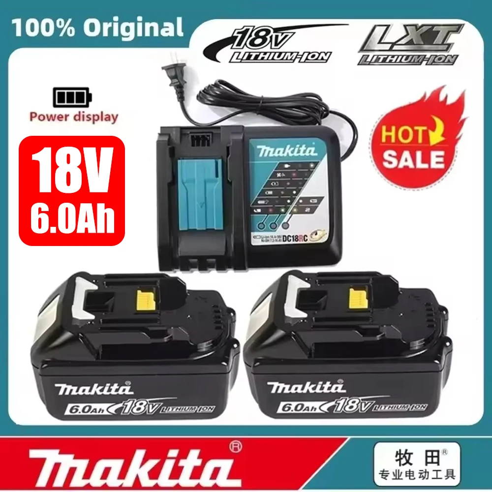 

Original 18V Makita 6Ah/5Ah/3Ah Replacement Lithium Battery for Makita 18V Battery BL1830B BL1850B BL1850 BL1840 BL1860 BL1815