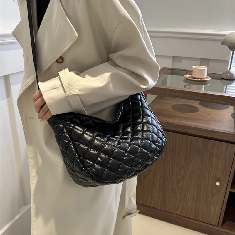 Hochwertige kleine Tasche mit Textur für Damen und Herren, vielseitige Umhängetasche mit einer Schulter – Detail 8
