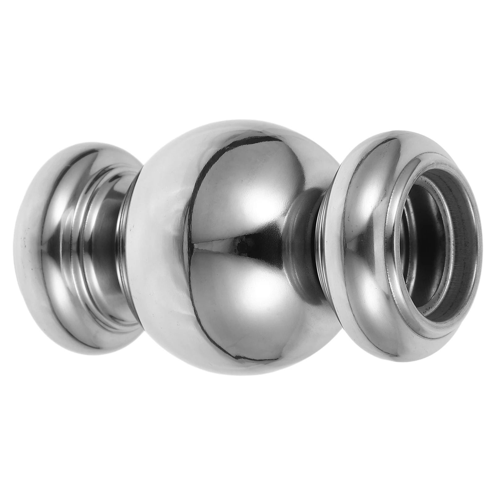 

201 Stainless Steel Decorative Balls H rail Connectors Heavy Duty Fittings for Stair Railings Fence Posts Banister Accessories