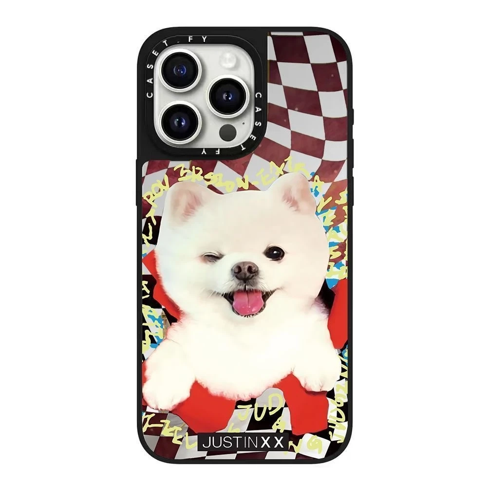 علامة تجارية مشتركة 【فقط في XX حيوان لطيف للحيوانات الأليفة】 حافظة هاتف iPhone 16 ProMax مقاومة للصدمات مناسبة لـ Apple لـ 15/14/13/12 لطيفة ومضحكة