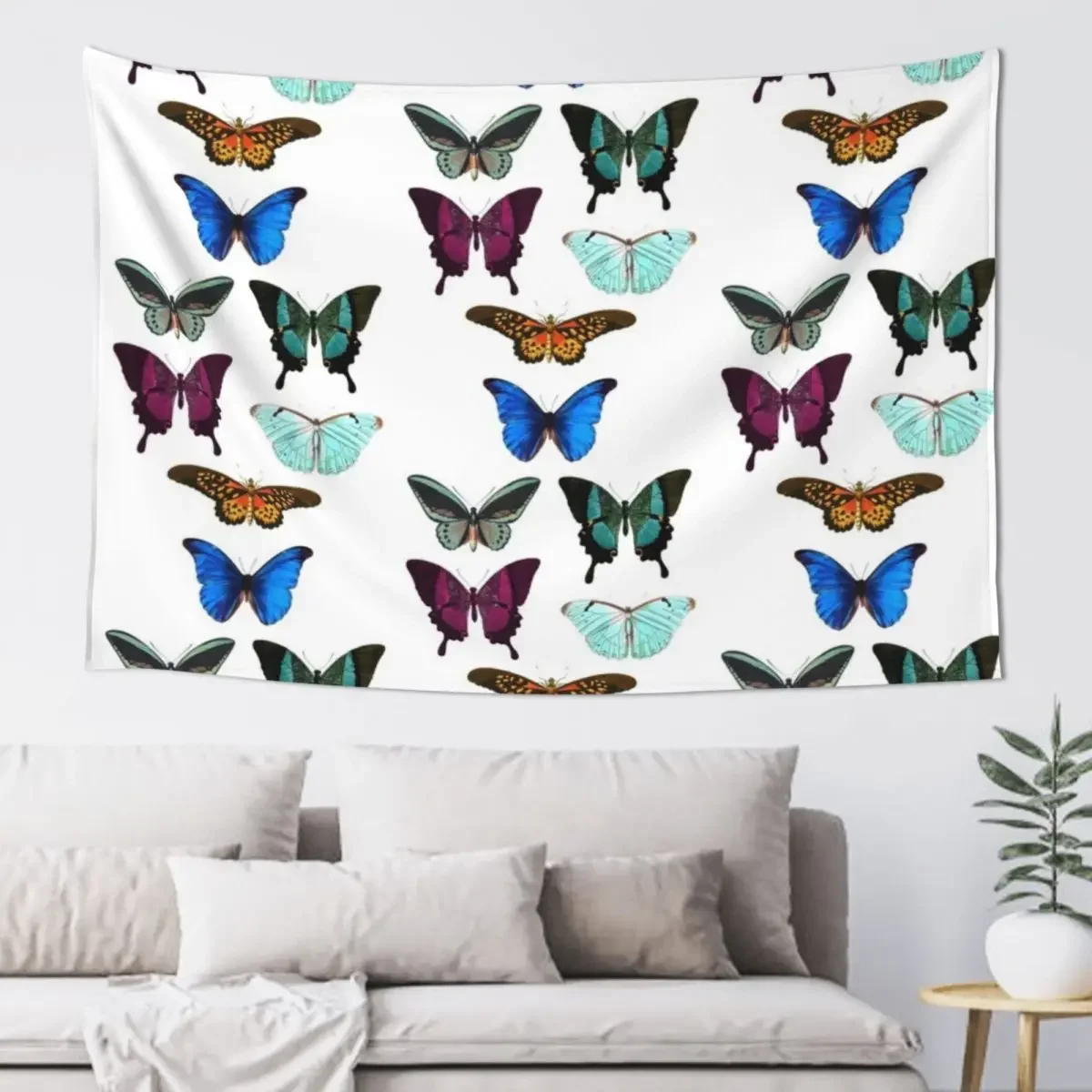 

Cute Butterfly Gift For Men, Women and Kids Tapestry Room Decore Aesthetic Nordic Home Decor Aesthetic Room Decoration Tapestry