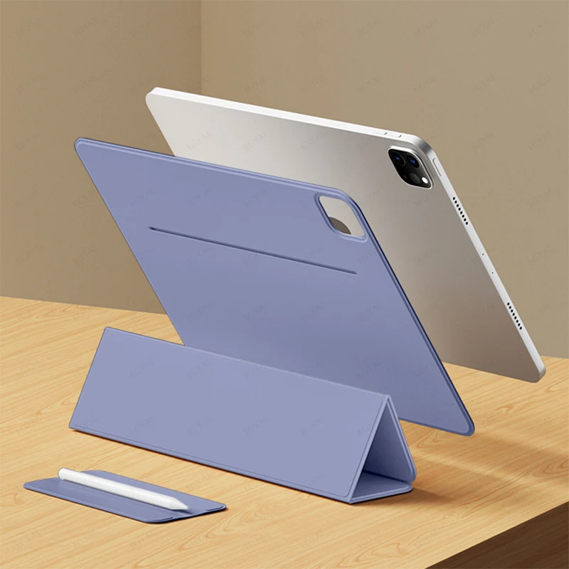 

Умный чехол для iPad Pro 11 2025, чехол для планшета iPad Pro 13 M4 12.9 2022 6-го поколения, магнитный держатель для Air 13 11 M3 Air 7