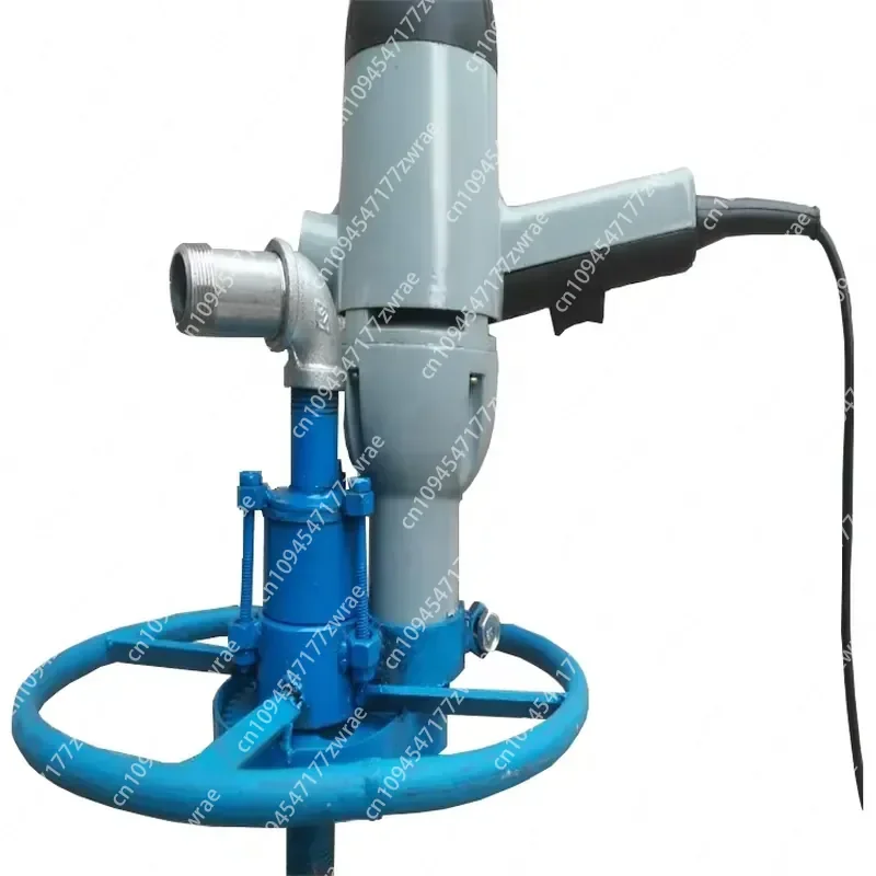 Mini Handheld Rotary Drilling Rig with Motor 220V Electric Water Well Drilling Machine