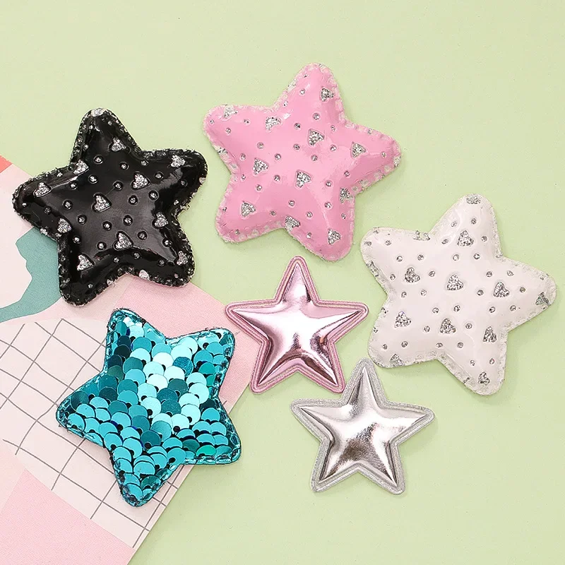 5pcs cartoon bling Cortical pentagram star flatback resin charms crafts embellishments diy cabochons decoration accessories