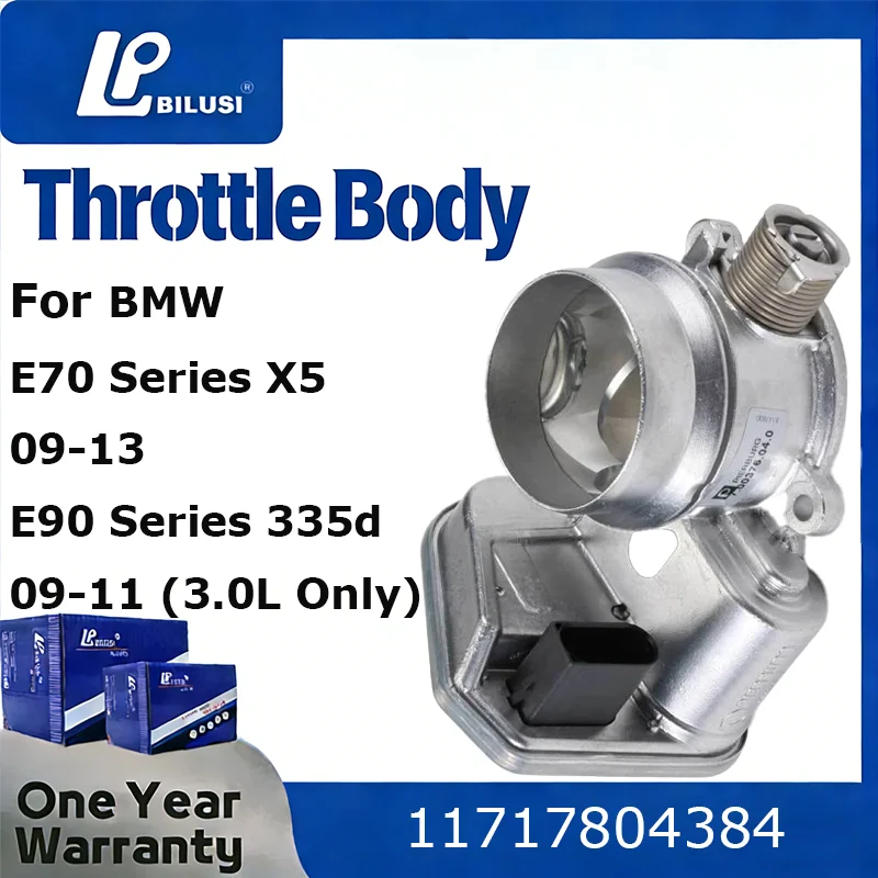 

Дроссельная заслонка Bilusi для BMW E70 серии X5 2009-2013, для E90 серии 335d 2009-2011 (только 3.0L) OE11717804384, 11717791481