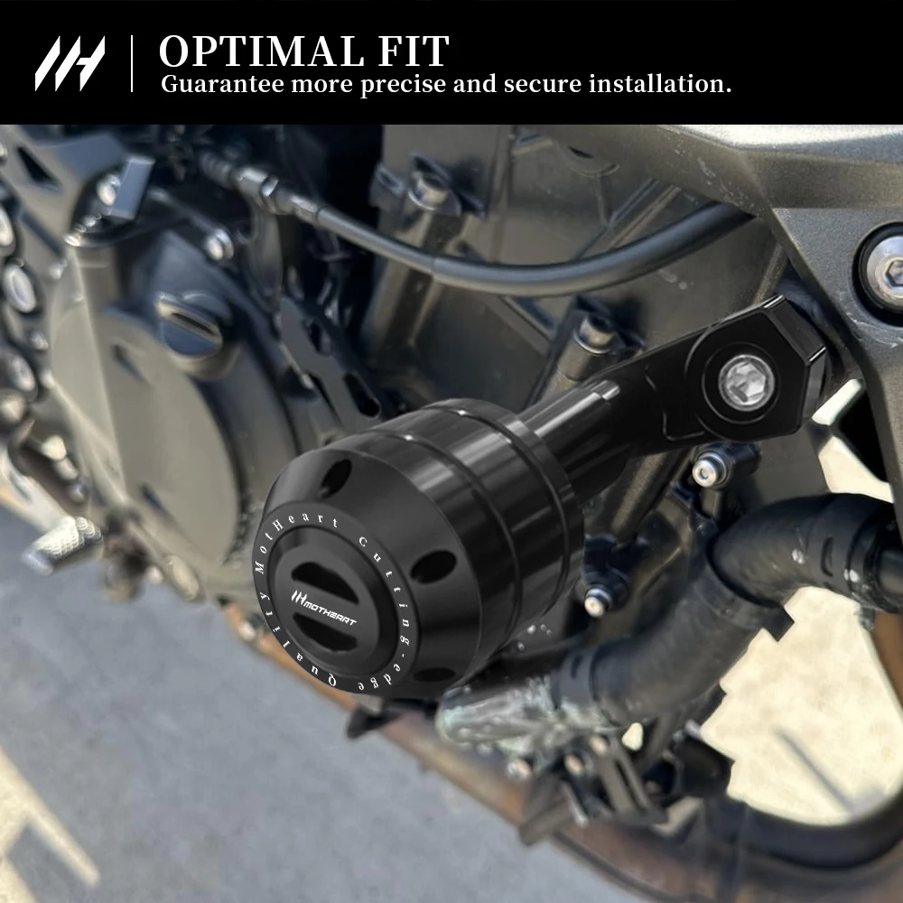 Motorcycle Frame Sliders For Ninja400 18-27 Z400 19-27 Ninja500 Z500 24-27 CNC Aluminum No Cut Crash Protectors Pair Accessories