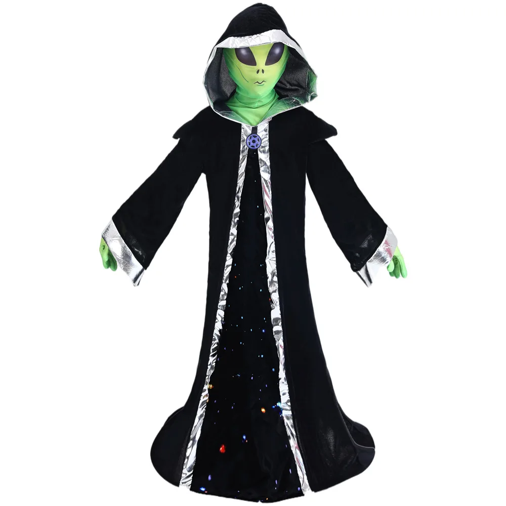 Neuankömmling Alien Lord Kostüm Cosplay für Kinder Halloween Karneval Spiel Kostüm für Kinder