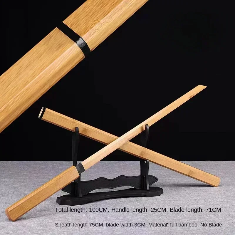 

Tang horizontal sword, bamboo sword, kendo samurai, martial arts, duel, fencing training, Tang knife, wooden sword, bamboo sword