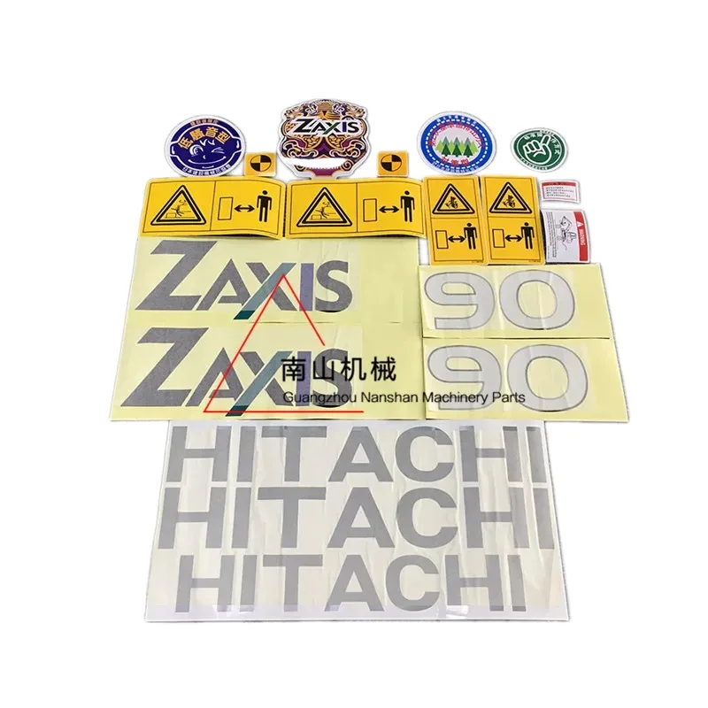 For Excavator Part Car Sticker Hitachi Zax120/200/230/270/50/60/70/90/330/400-6