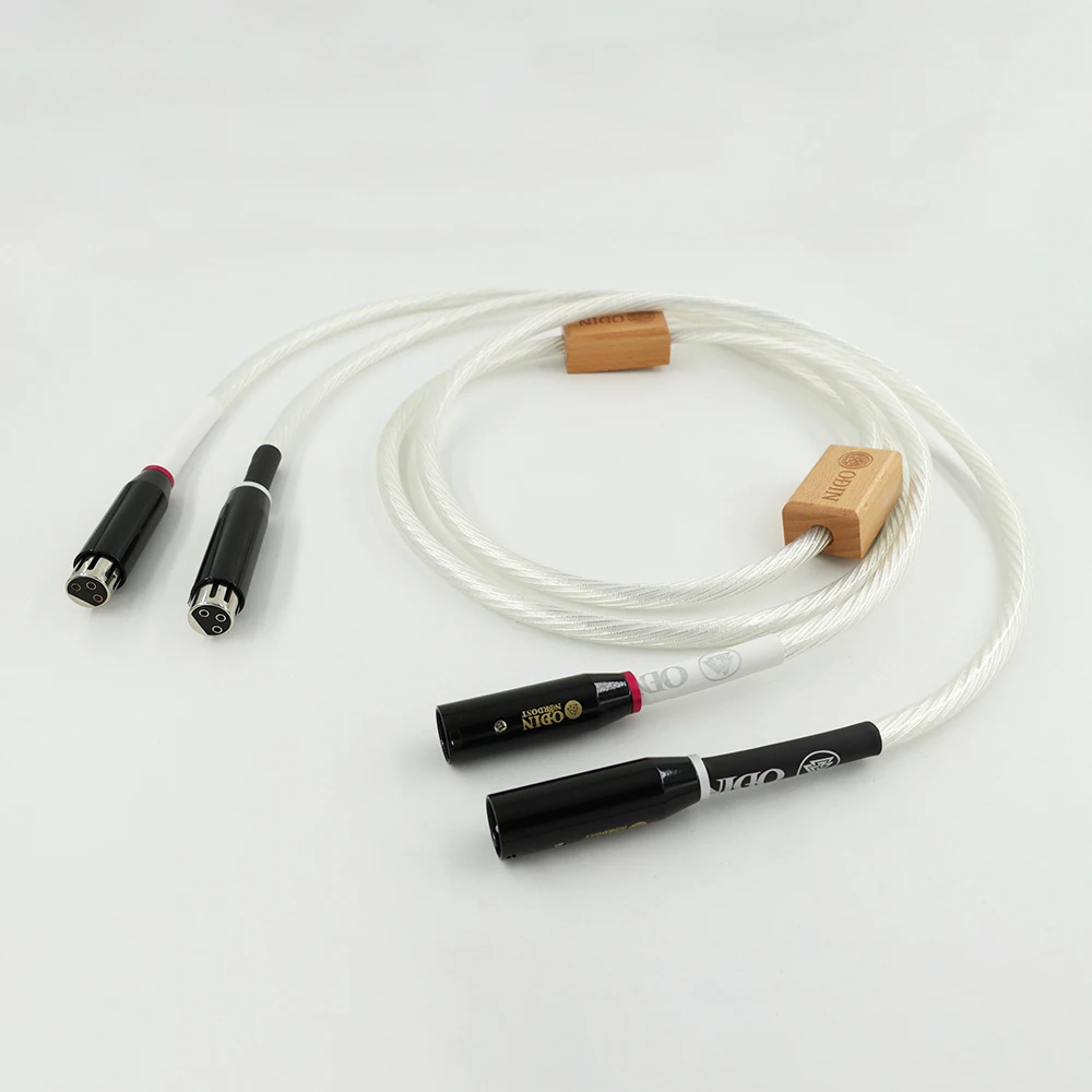 Nordost  Odin   Reference Audio XLR Interconnect Cable Hifi Audio Balance Cable Silver Plated XLR Plug WIre Cable