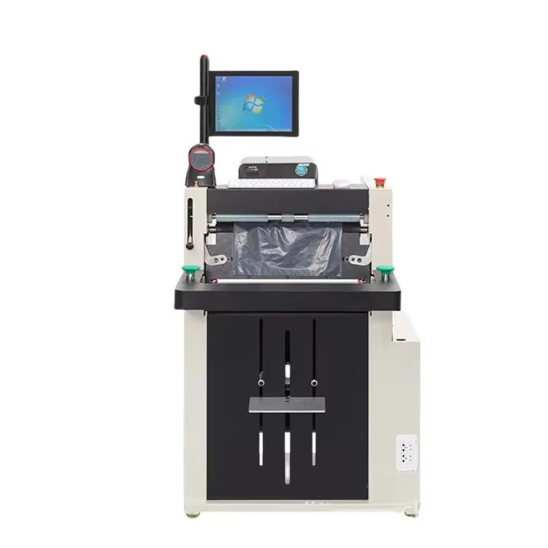 Pre-Opened Autobagger Tabletop Bagging Machine Express Bag Packing Sealing Systems Automatic Tabletop Auto Bagger With Printer