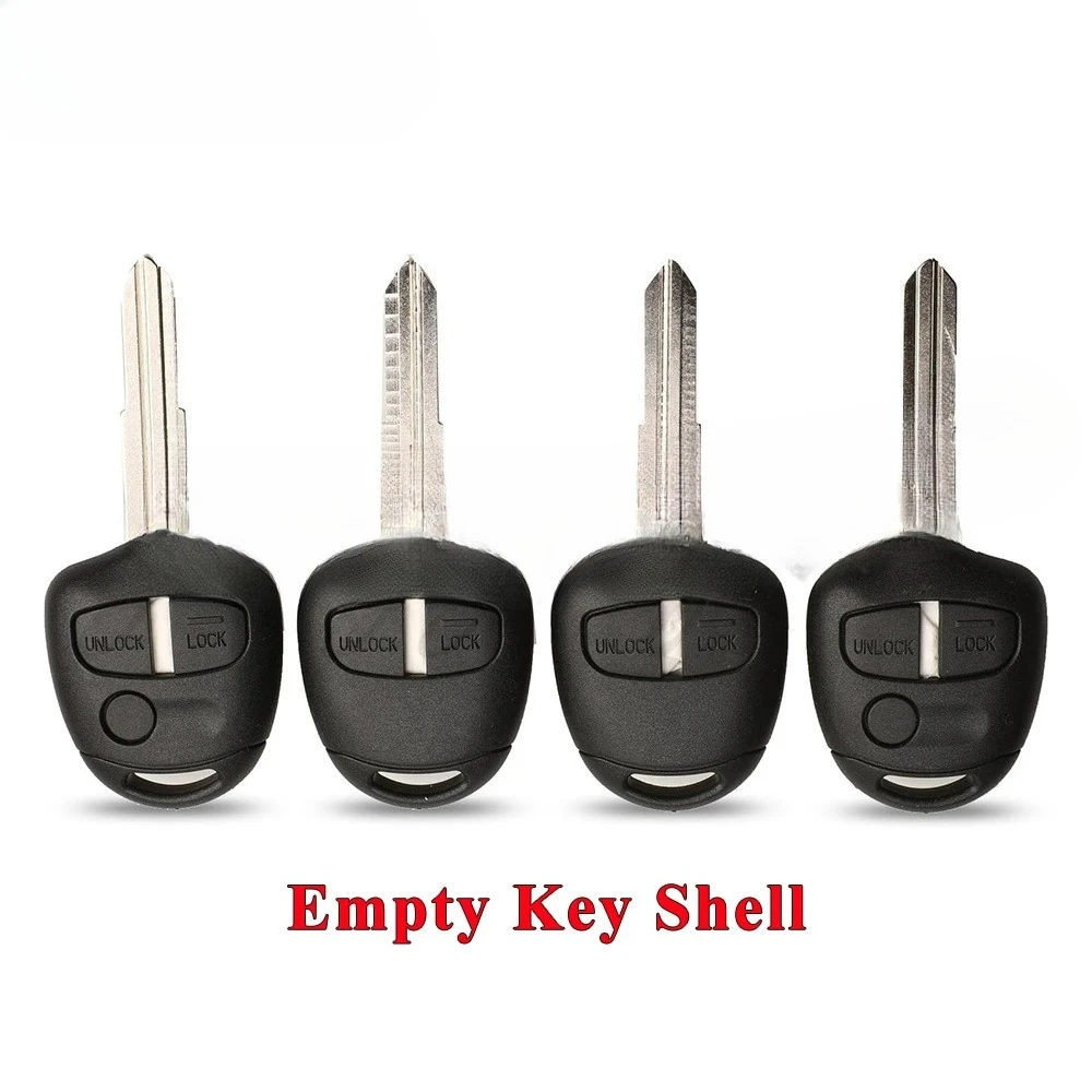 

Чехол для ключей от машины для Mitsubishi Lancer EX Evolution Grandis Outlander, корпус ключа MIT8/MIT11, без логотипа