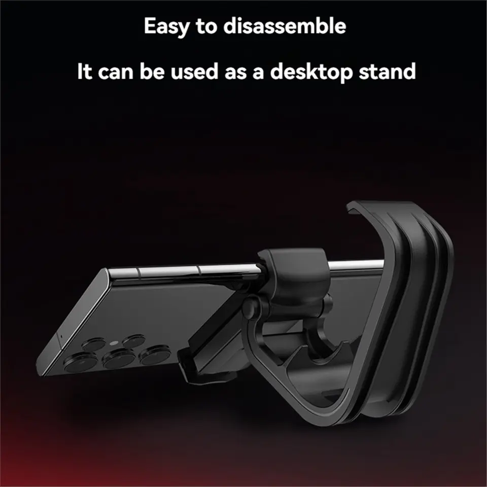 #64E Accesorios Electrónicos, Soporte para Teléfono para GameSir Nova Lite/Nova Gamepad Clip para Teléfono Móvil (Negro) 6