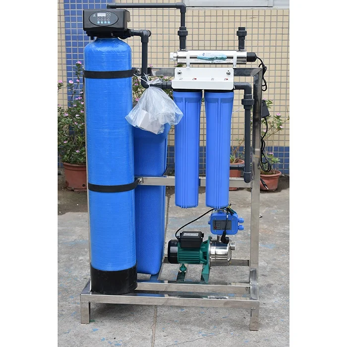 

500LPH Automatic Water Treatment Hard Water Softener Plant