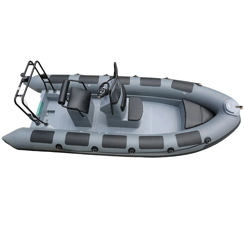 Bote de costilla de Motor deportivo de 17 pies y 5,2 m, 520 costillas de velocidad de barco inflable rígidas, yate inflable tierno