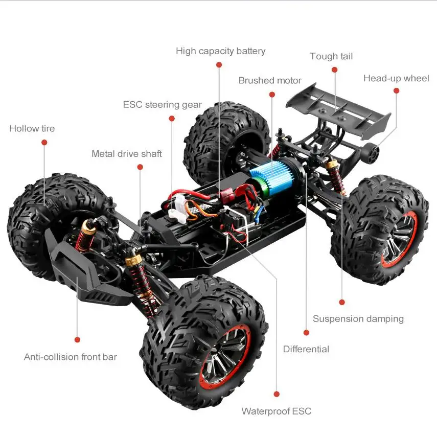 XLF X03A MAX bezszczotkowy zmodernizowany RTR 1/10 2.4G 4WD 60 km/h RC Model samochodu elektryczne pojazdy terenowe