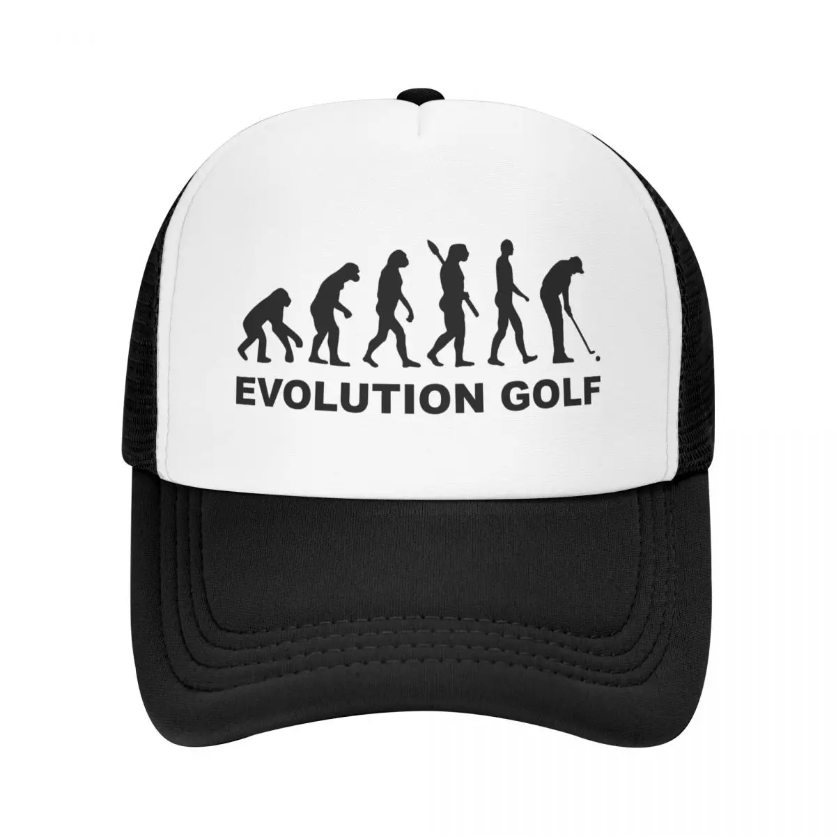 Personalized Golf Evolution Baseball Cap Outdoor Women Men's Adjustable Trucker Hat Spring