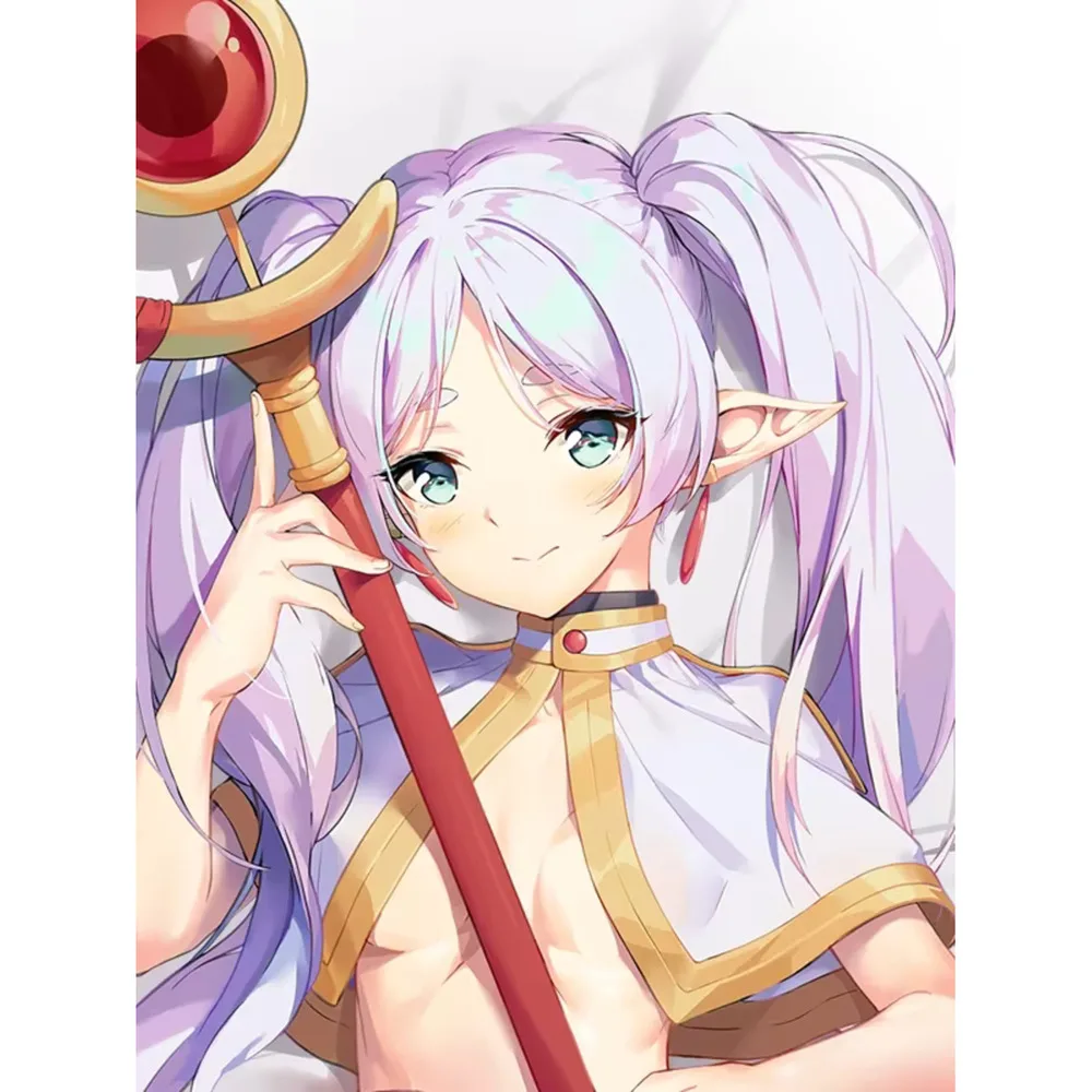 

Frieren At The Funeral Anime Dakimakura Cover Hing Cushion Otaku Pillow Case Fullbody Home Bedding Decor
