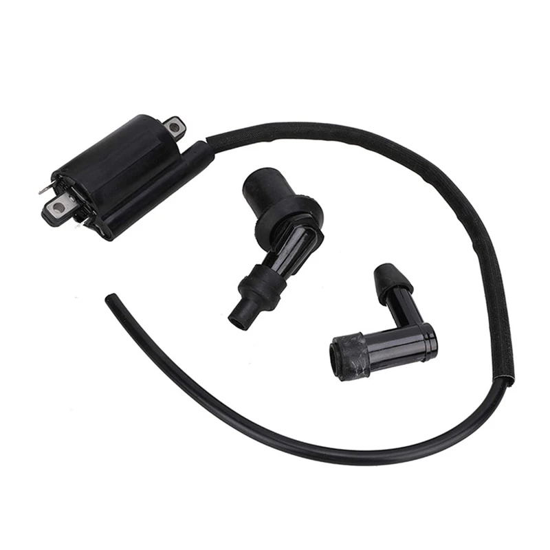 

Ignition Coil with Spark Plug Boots for Kawasaki FD440V FD501D FD501V FD590V FD611V AM120732 33410-38A20 21121-0029