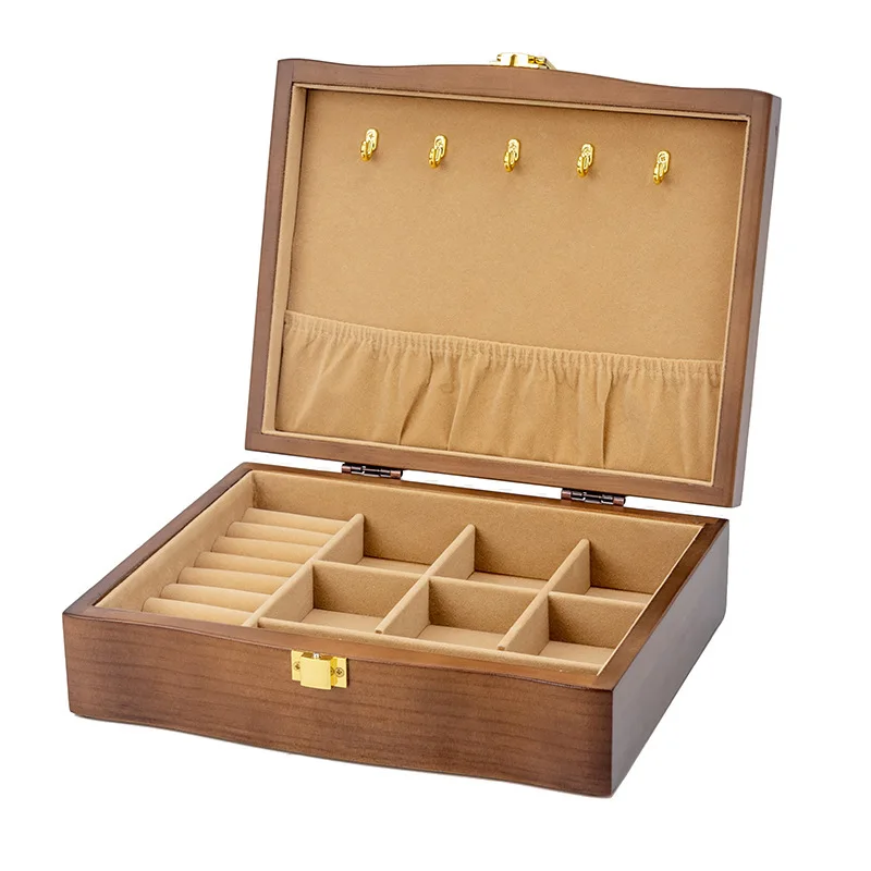 Jewelry box multifunctional storage box organizer boxes Jewelry organizer woman box for jewelry Wooden box containers organizers