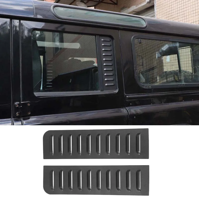 

Для 2004-2018 Land Rover Defender 110 версия Защитная панель заднего стекла Защитные аксессуары Алюминиевый сплав (модель Лоувер)