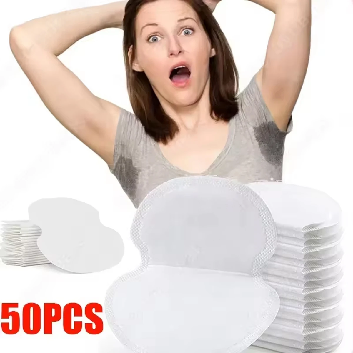 

Underarm Sweat Pads Armpit Sweat Pads for Women and Men Premium Sweat Shield Fight Hyperhidrosis Disposable Underarm Pads