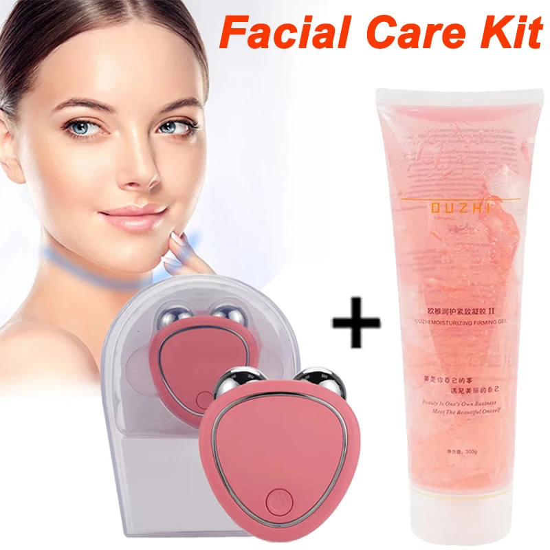 

Mini Portable Micro Current Beauty Instrument Set EMS Delicate Contour Lifting Firming Facial Skin Tighten Skin Sculpting Tool