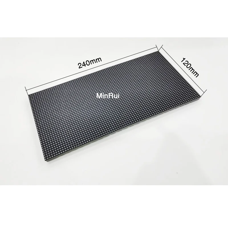 Modulo display LED SMD P3 flessibile a colori per interni Pannello LED Matrix HD 240x120mm / 80 x 40 Pixel Video Wall per la pubblicità