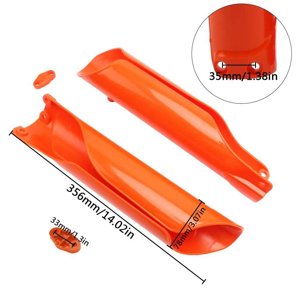 Motocross for KTM Husqvarna Fork Protection Guard Shock Absorber Cover EXC 300 FC 250 450 Pit Dirt Bike Motorcycle Accessories