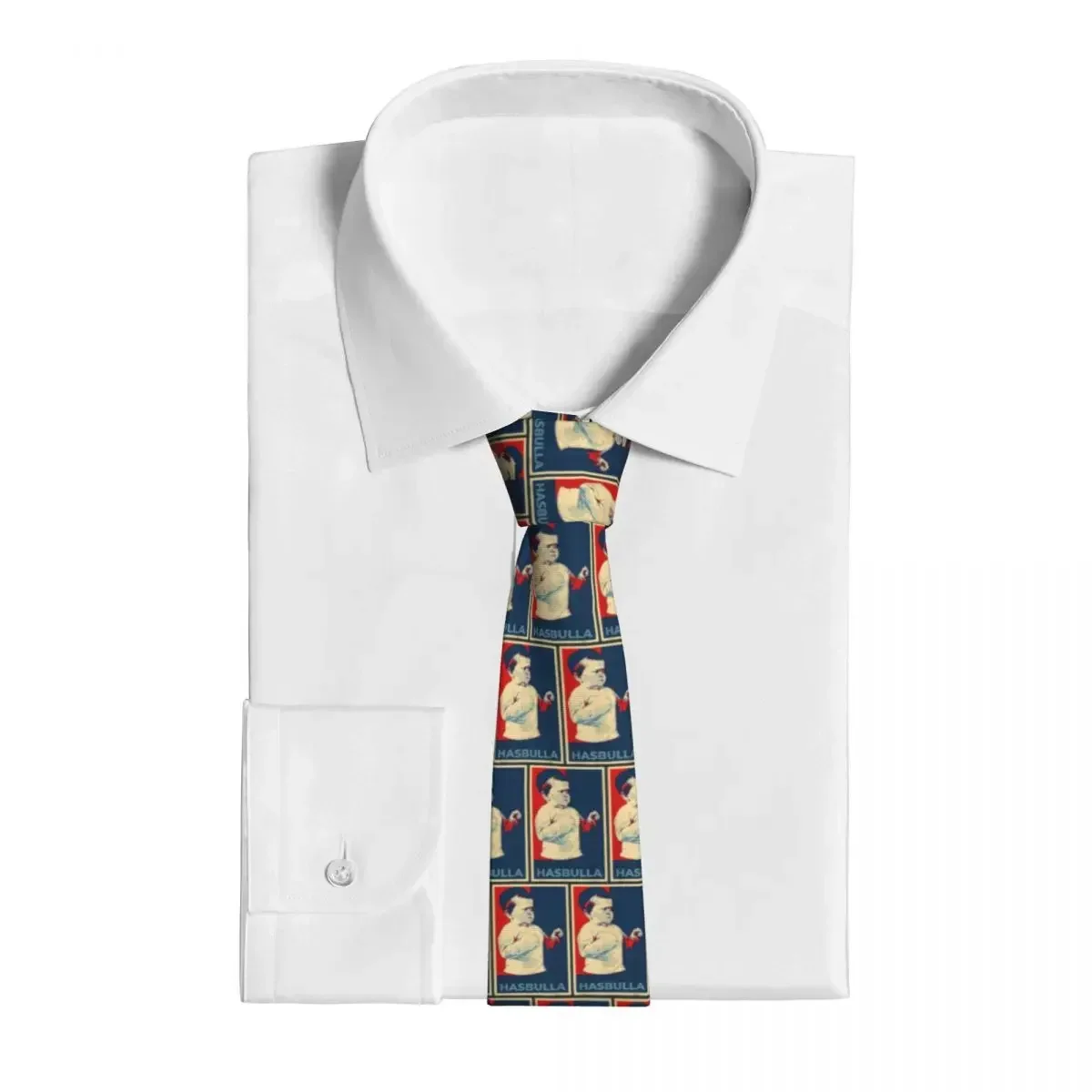 Smile Tie Hasbulla Magomedov Ties Daily Wear Cravat Party Necktie Shirt Accessories