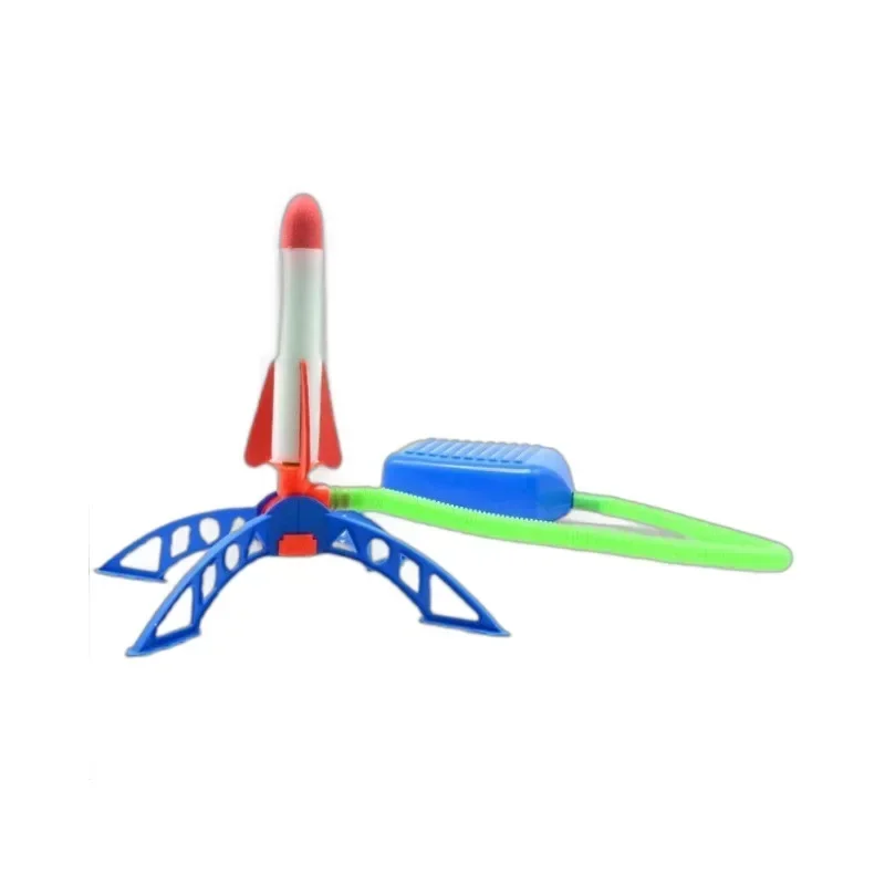 New Air Rocket Foot Pump Launcher Outdoor Air Pressure Pedal Soaring Rocket Kids Toys Set Jumping Sports Games Kids Toys Gifts