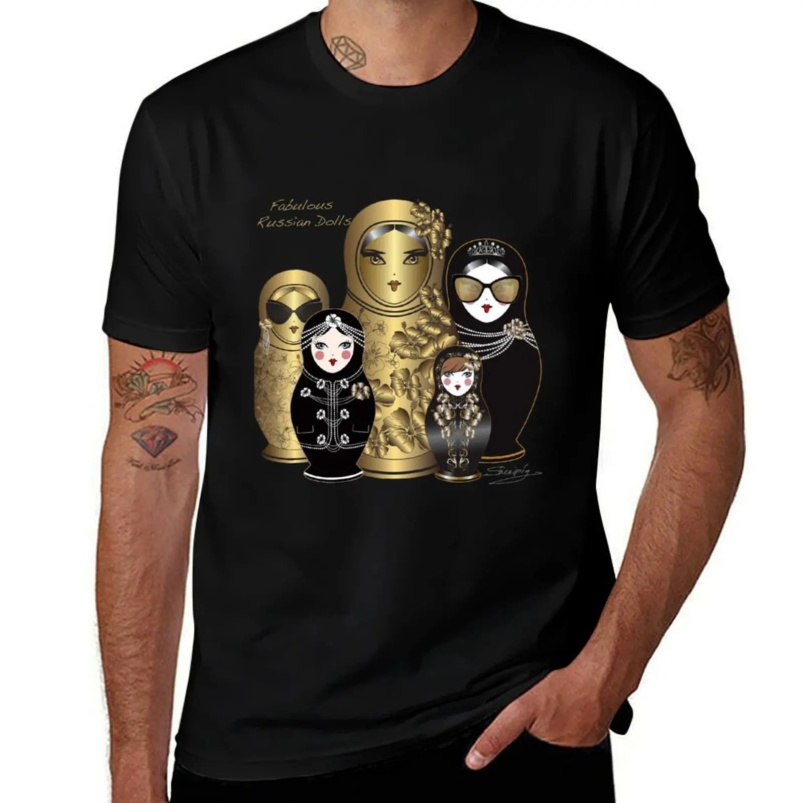 

Fabulous Russian Dolls T-Shirt anime t shirts for man printed t shirts for man man t shirts for men T-Shirt