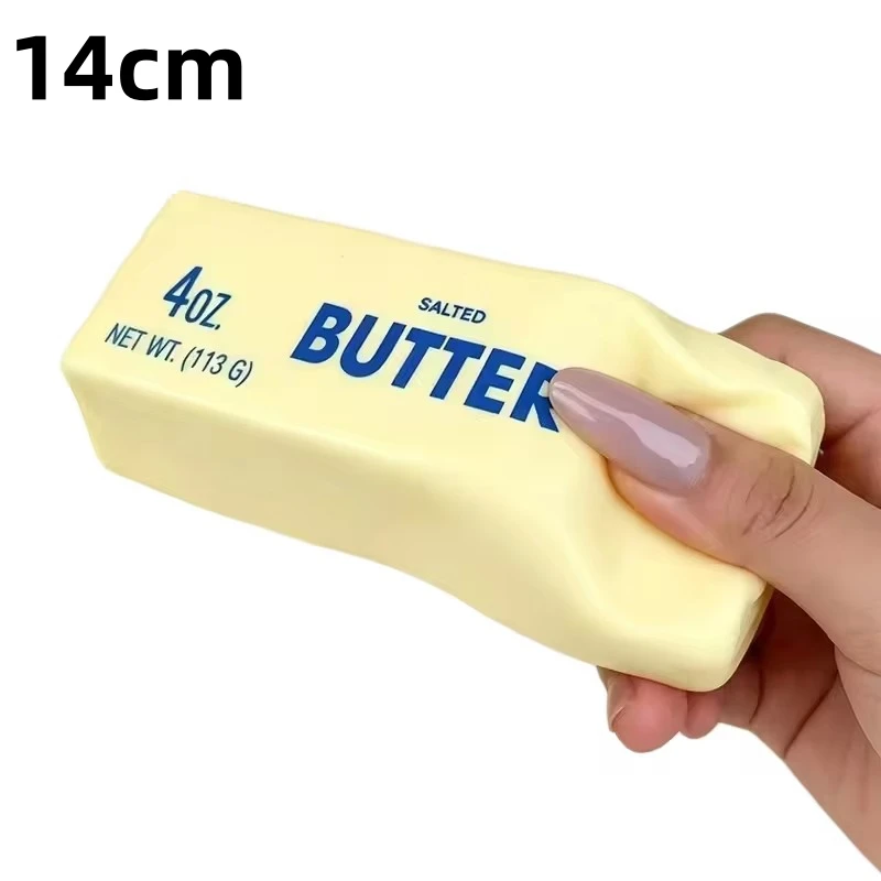 Weicher Butter-Stick Stressball, Langsam Rückfederndes Quetschspielzeug, ASMR Sensorisches Anti-Stress-Spielzeug, Festivalgeschenk