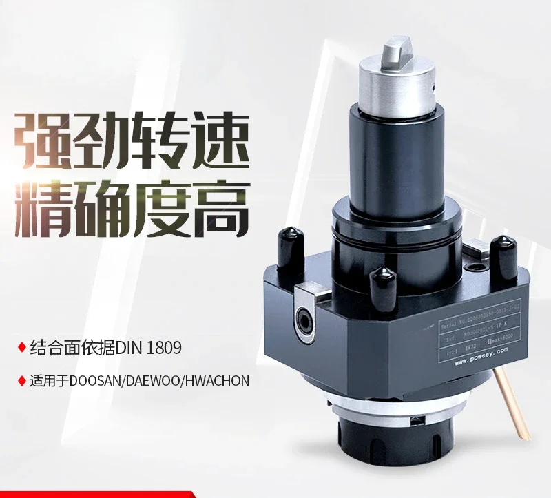 0 degree driven tool holder turning and milling compound power head BMT55-0 degree driven tool holder